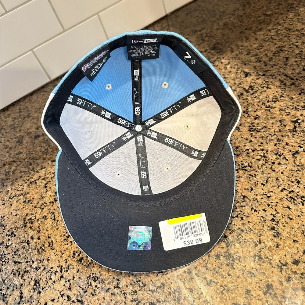 Oklahoma City Dodgers MiLB Basebell New Era 59FIFTY Copa Hat Cap Size 7 3/8‎ New